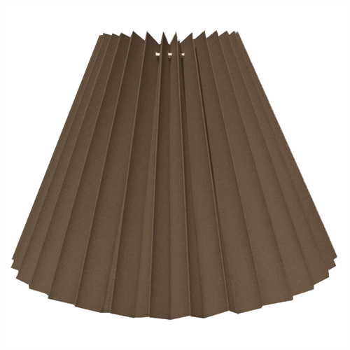 Plissé 5,5-11-14 LK taupe bomuld 